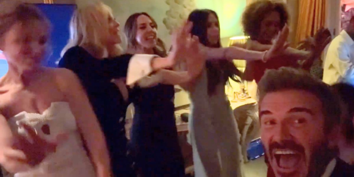 The Spice Girls Reunite To Celebrate Victoria Beckhams 50th Birthday Party Lafm